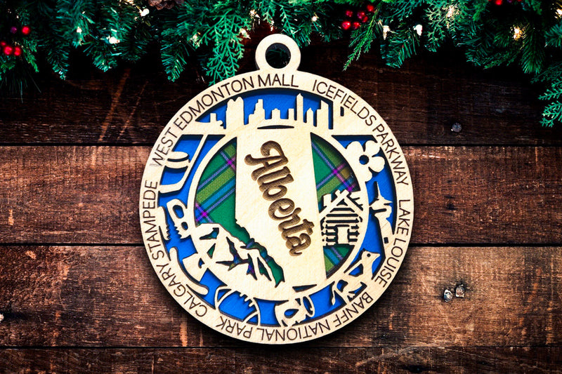 Provincial Ornament - Alberta