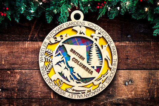 Provincial Ornament - British Columbia