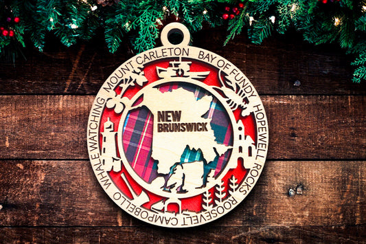 Provincial Ornament - New Brunswick