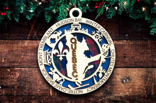 Provincial Ornament - Quebec